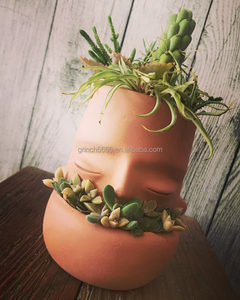 <span class=keywords><strong>Pot</strong></span> de jardinière en argile succulente, nouveau Design, support de jardinière pour <span class=keywords><strong>visage</strong></span> de jolie tribal, <span class=keywords><strong>pot</strong></span> de fleur, <span class=keywords><strong>pot</strong></span> en <span class=keywords><strong>terre</strong></span> <span class=keywords><strong>cuite</strong></span> artisanal, 2023 - Product Image 6