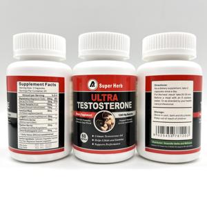 Píldoras de suplemento de rendimiento natural máximo masculino Ampliación segura 90 cápsulas - Product Image 3