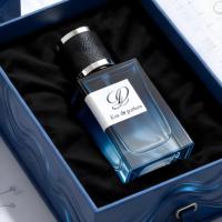 Emballage de flacon de parfum personnalisé Conteneur 30Ml 50Ml 100Ml Flacon de parfum de luxe Frasco De Perfume Flacon en verre Atomiseur avec bouchon en cuir
