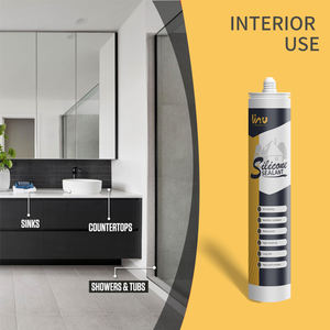 Mastic <span class=keywords><strong>silicone</strong></span> <span class=keywords><strong>sanitaire</strong></span> pour cuisine et salle de bain <span class=keywords><strong>Blanc</strong></span> 300 Ml Acétoxy <span class=keywords><strong>Silicone</strong></span> Mastic gomme - Product Image 2