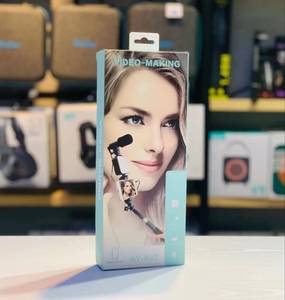 Kit d'enregistrement vidéo Selfie pour débutant avec Microphone, trépied de lumière vidéo, Kit de vlogging, accessoires de Studio <span class=keywords><strong>Photo</strong></span>, Kit de Blogging - Product Image 6