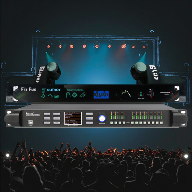 Professional Audio Processor with 96kHz Sampling Rate DSP Technology Fir AES/EBU Input/Output-Audio Sound Equipment