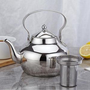 Bollitore in acciaio inossidabile <span class=keywords><strong>teiera</strong></span> oro retrò speciale <span class=keywords><strong>fornello</strong></span> a induzione bollitore <span class=keywords><strong>per</strong></span> la preparazione di teiere - Product Image 1