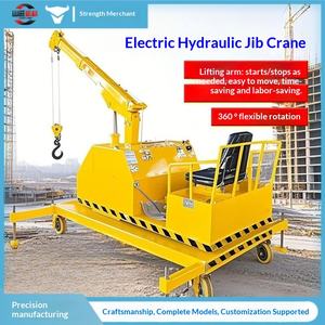 Mini-grue mobile télécommandée à flèche télescopique, 2 grues hydrauliques automatiques - Product Image 1