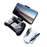 Accessoires pour drone Mini V9 Nouveau RC Caméra 4K HD Télécommande Lumières LED Application Convivial pour les débutants Quadricoptère pliable en plastique