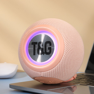 ลำโพงไร้สาย <span class=keywords><strong>TG337</strong></span> ดีไซน์ผ้าสีสันสดใส พลาสติก RGB พร้อมซับวูฟเฟอร์ในตัว รองรับการ์ดอ่านข้อมูล พกพาสะดวก ใช้งานกลางแจ้งได้ - Product Image 1