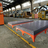 Table de soudage 3D (ex. 3000x1500mm) à vente directe avec trous D28/D16 et accessoires pour usine de fabrication