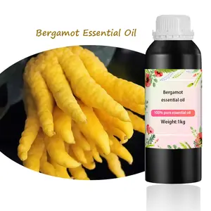 Cheapest Shipping Cost New Bergamot Essential Oil Organic Plant Extraction For Hair Care and Skin Relaxing Hotel Scent In Bulk