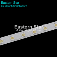 V9Q6-650SM0-R0-181122 de barre de LED ES-ELED-520 pour bande de rétroéclairage TV Sam Sung QN65Q6DTAFXZA 2 pièces/ensemble