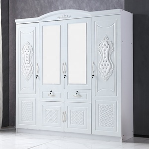 Customized 4 Doors <strong>Wardrobe</strong> Closet Large Bedroom Designs <strong>Wardrobe</strong> Cabinet Cloth Bed Room Furniture <strong>Set</strong> 2 m <strong>White</strong> Wood <strong>Wardrobes</strong> - Product Image 3