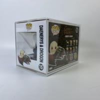 Vente chaude Étui en acrylique mural pour magasin de vente au détail Pop Funkoed Vitrine de figurines en vinyle