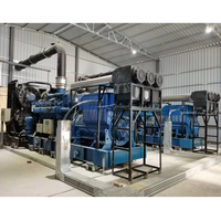 Groupe électrogène au gaz naturel de 1 MW, 1000 kW, 1250 kVA, en conteneur, avec moteur Cummins K50N-G10 pour le traitement des eaux usées