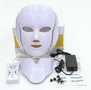 Máscara Facial LED de 7 Colores, Terapia de Fotones, Rejuvenecimiento de la Piel, Dispositivo de Belleza Facial con Luz - Product Image 6
