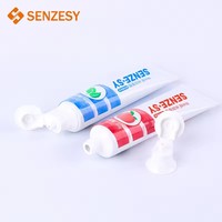 SENZESY Tubo de Aluminio y Plástico de 60 ml con Tapa Abatible para Pasta de Dientes, Crema B, Envase para Protector Solar, Cosméticos, Venta al Por Mayor