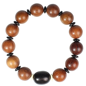Burmese Rosewood <b>Bracelet</b> Ebony Jujube Beads 15mm Wooden Buddhist Beads Unisex Everyday Wear Jewelry Gift - Product Image 5