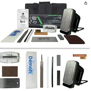 Ski- und Snowboard-Wachsset Komplettes Tuning-Werkzeugset mit Eisenschaber Messingbürste Polierwerkzeug Ski-Pflegeset - Product Image 2