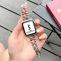 Luxus-Uhrenarmband für Apple Watch Damenarmband Modisches Modell für iWatch S11 7 8 9 Ersatz-Uhrenarmband