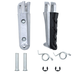 ที่พักเท้าหน้ารถมอเตอร์ไซค์สำหรับ HONDA CB1300 CB250 HORNET 250 CB600F CB400 VTEC 400 CBR1100XX CBR600 <span class=keywords><strong>VFR800</strong></span> - Product Image 2