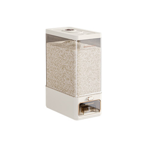Rice Bucket Household Sealed Insect Proof Moisture Proof Food Grade Rice Storage Jar Rectangle Kitchenware - Product Image 5