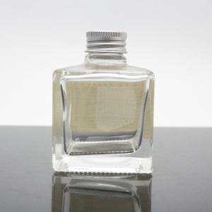 100ml Chai Thủy Tinh Phẳng với vít nắp nhôm hình khối sậy khuếch tán chai - Product Image 6