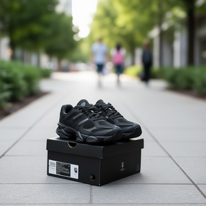 Chaussures de course de luxe pour hommes de marque de créateur, en cuir de vachette respirant, à lacets, toutes saisons, style uni, logo embossé - Product Image 2