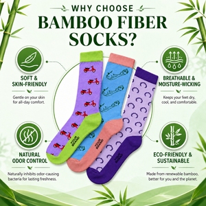 Chaussettes en bambou de qualité supérieure pour femmes, respirantes, tricotées, séchage rapide, antibactériennes, style décontracté, logo personnalisé, vente <span class=keywords><strong>chaude</strong></span> - Product Image 4