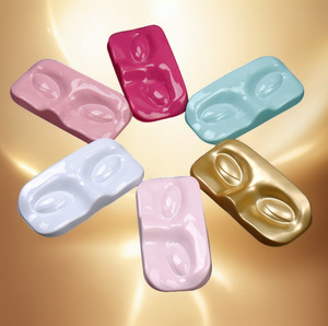 กล่องใส่ขนตาปลอม IRISMANLI ขนาดใหญ่ หนาพิเศษ แบบพกพา วัสดุพลาสติกใหม่ ดีไซน์สร้างสรรค์ พร้อมที่วางและฐานตั้ง - Product Image 1