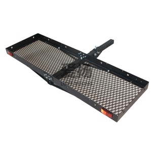 Porte-bagages universel en acier robuste Installation facile Récepteur Attelage Cargo Carrier pour toit Support de voiture Conception universelle