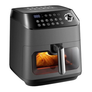 Friteuse à air électrique 4L, appareil de cuisson de cuisine, circulation d'air chaud réglable, cuisson sans huile, <span class=keywords><strong>mini</strong></span>-friteuses électriques - Product Image 4