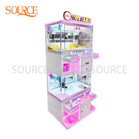 SOURE Machine à griffes anglaise mini en métal de haute qualité pour 4 joueurs, jeu d'arcade à monnayeur pour centre commercial