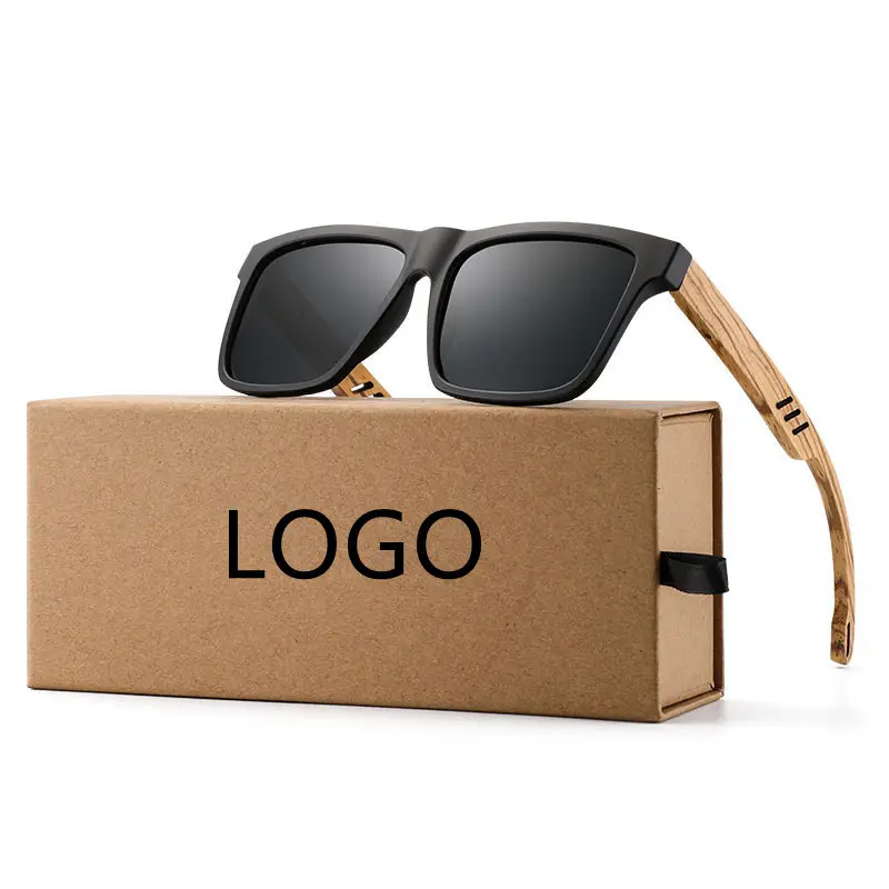 New vintage rice nail sunglasses Environmentally friendly personalized bamboo leg polarized sunglasses handmade