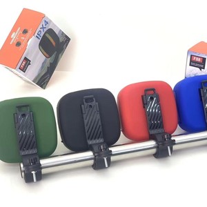 ลำโพงบลูทูธกันน้ำใหม่สำหรับการปั่นจักรยานกลางแจ้ง (จักรยานและมอเตอร์ไบค์) มีไฟกะพริบ RGB TWS และเสียงปลั๊กอิน - Product Image 3