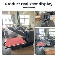 Presse à chaud manuelle 38x38cm pour l'impression de t-shirts, idéale pour les startups et petites entreprises, haute qualité, prix compétitif