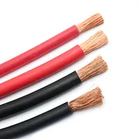 Maßgefertigtes Rot-Schwarzes PVC-Isoliertes Kupfer-Batteriekabel 16-95mm DC für Solar-PV-Wechselrichter Automobil