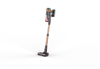 Aspirateur balai sans fil puissant 400W, aspiration puissante, portable, bac à poussière de 1,3L, 4 modes pour tapis, carrelage, poils d'animaux, sols durs