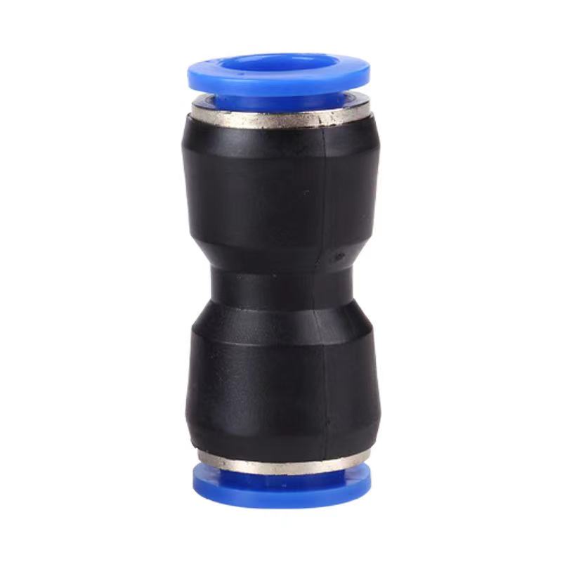 PU plastic straight joint trachea quick joint quick plug pneumatic components-4-6-8-10-12-14-16