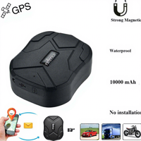 Traceur GPS de voiture TK905B 4G 10000mAh 90 jours en veille Traceur de véhicule GPS Localisateur étanche Aimant Moniteur vocal