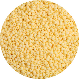 Hot Trend Pony <strong>Beads</strong> <strong>Black</strong> Matte Opaque Round 20G Package 3mm Glass Seed <strong>Beads</strong> - Product Image 3