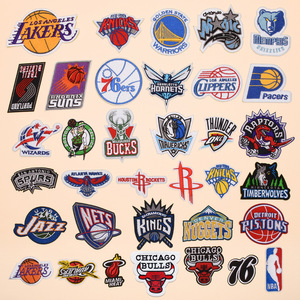 ออกแบบโลโก้สโมสรบาสเกตบอล ป้ายปักสำหรับเสื้อบาสเกตบอล ป้ายปักแบบรีดติด - Product Image 2