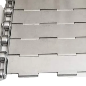 Konveyör fırın bandı için paslanmaz çelik zincir plaka bandı - Product Image 3