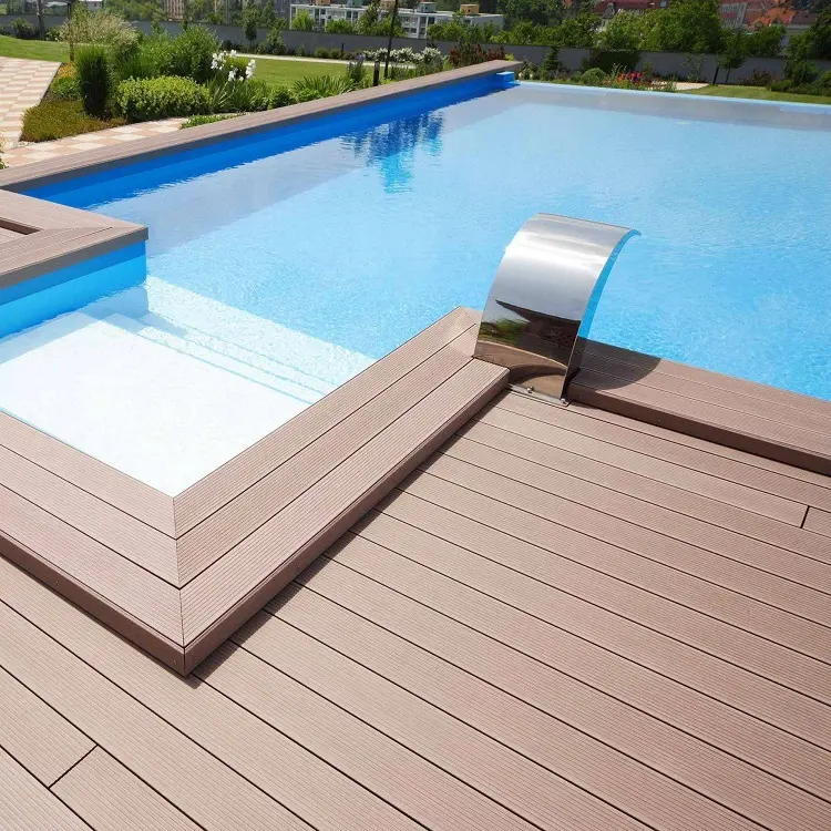 Legno ingegnerizzato legno wpc wpc esterni decking Deck Schede terasa bordo pavimentazione