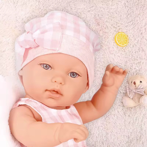 Muñeca Bebé Reborn Súper Realista de 12 Pulgadas con Set de Cuna, Vestidos para Fiestas, Simulación de Bebé, Muñeca Relajante para Jugar - Product Image 2