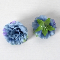 KEWEI T341 Fabricant Prix Oeillet Artificiel Tête de Fleur Soie Multi Couleur Mini Fleur Accessoires de Cheveux