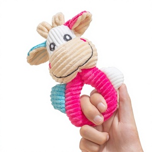 Jouet à mâcher personnalisé en peluche <span class=keywords><strong>pour</strong></span> <span class=keywords><strong>chien</strong></span>, anneau en corde, jouet amusant <span class=keywords><strong>pour</strong></span> animaux de compagnie, jouet de dentition <span class=keywords><strong>pour</strong></span> l'entraînement et le jeu - Product Image 1