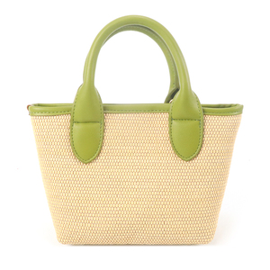 Bolso de Mano Mini de Paja Tejida para Playa, Diseño de Verano con Logotipo Bordado - Product Image 3