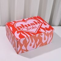 Boîtes d'emballage et d'expédition personnalisées de luxe en carton ondulé pour sous-vêtements, t-shirts et vêtements, avec logo sur mesure