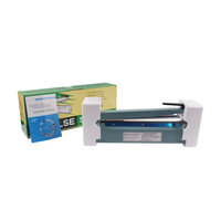 Machine à sceller les sacs thermiques en fer de 400 mm, scelleuse manuelle à impulsions thermiques pour snacks familiaux, scelleuse thermique en plastique PP