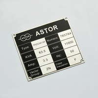 En gros personnalisé imprimé métal artisanat QR générateur de codes à barres plaque de voiture Machine plaque signalétique Logo Plaques en aluminium plaque signalétique Logo