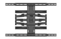 Soporte de pared para TV Soporte de TV extensible de inclinación giratoria Universal Max VESA 600x400mm 45 a 75 pulgadas OLED QLED Plasma curvo 4K UHD Monitor