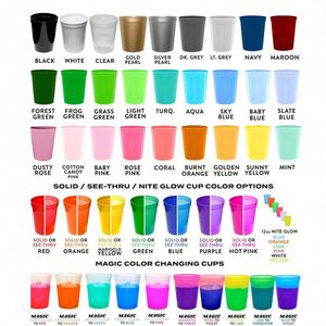 Lot de 12 gobelets cylindriques en PP écologiques de 16 oz, imprimés style américain, avec couvercles et pailles, pour promotion en petites séries - Product Image 4